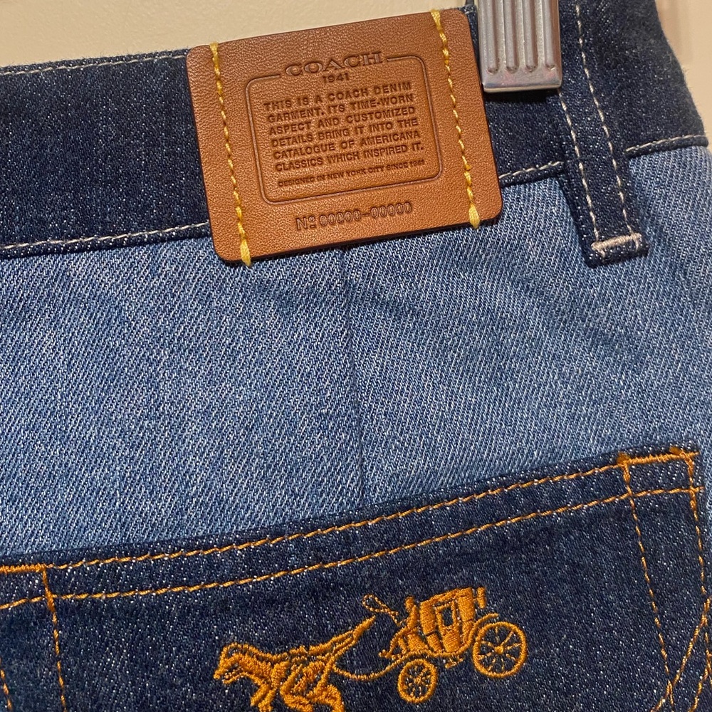 Coach Patchwork Skirt - Picture 6 of 7